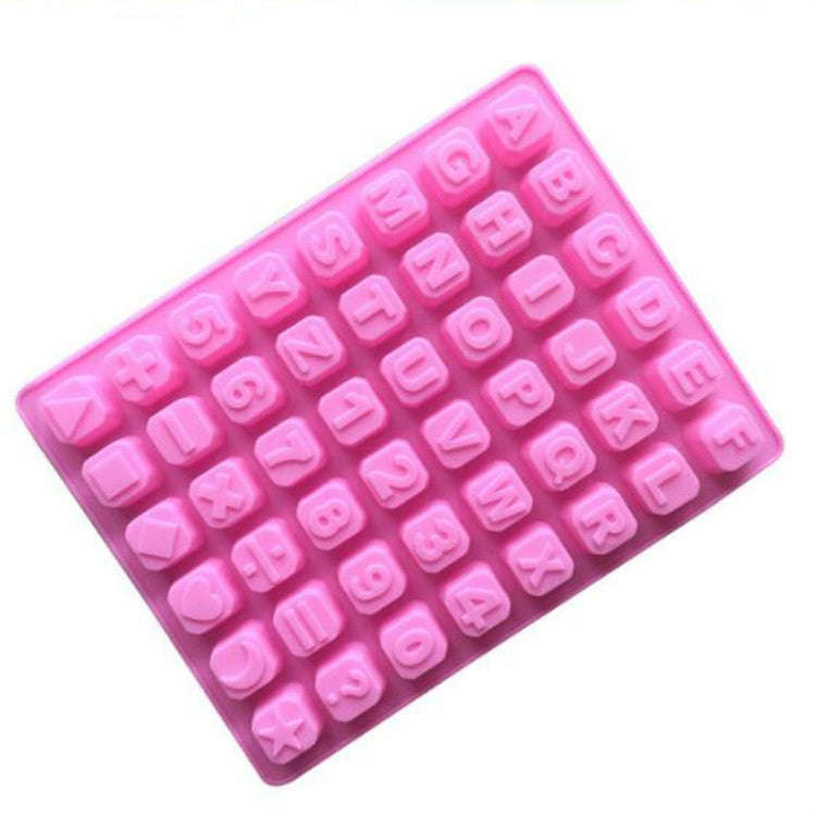 Stars Shape English Alphabet Silicone Chocolate Mold DIY Ice Handmade Soap Mold, Stars Shape Engl...