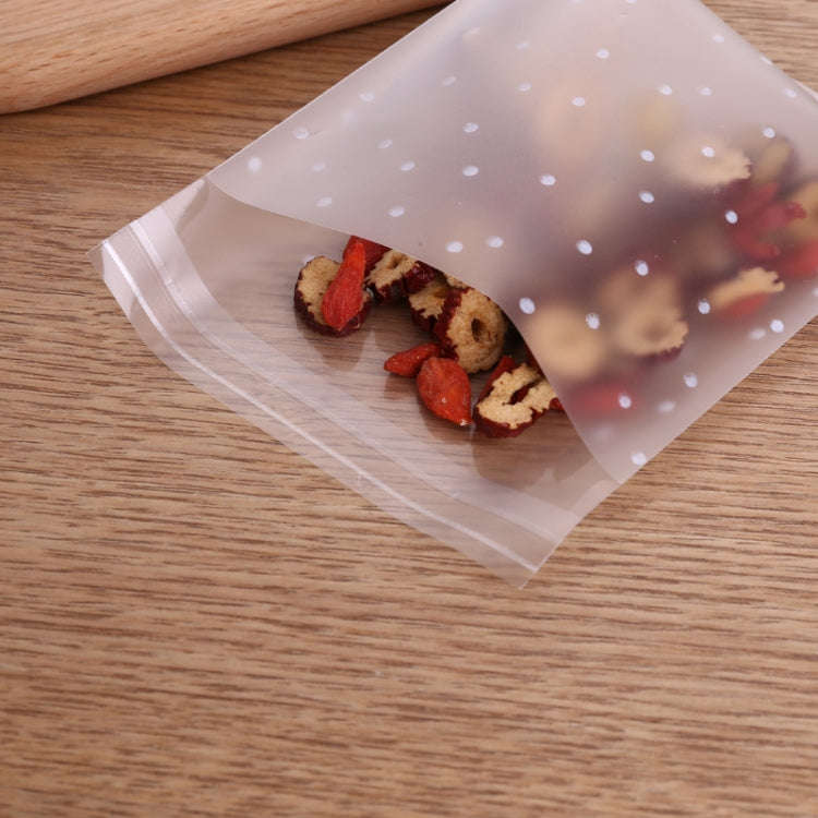 100pcs / Pack Plastic Transparent Cellophane Bags Polka Dot Candy Cookie Gift Bag with DIY Self A...