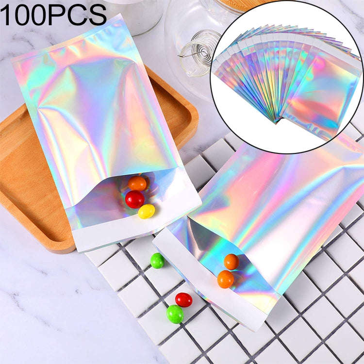 100 PCS / Set  Laser Self Sealing Plastic Envelopes Mailing Bags Gift Packaging Bags, 16.5cmx23cm...
