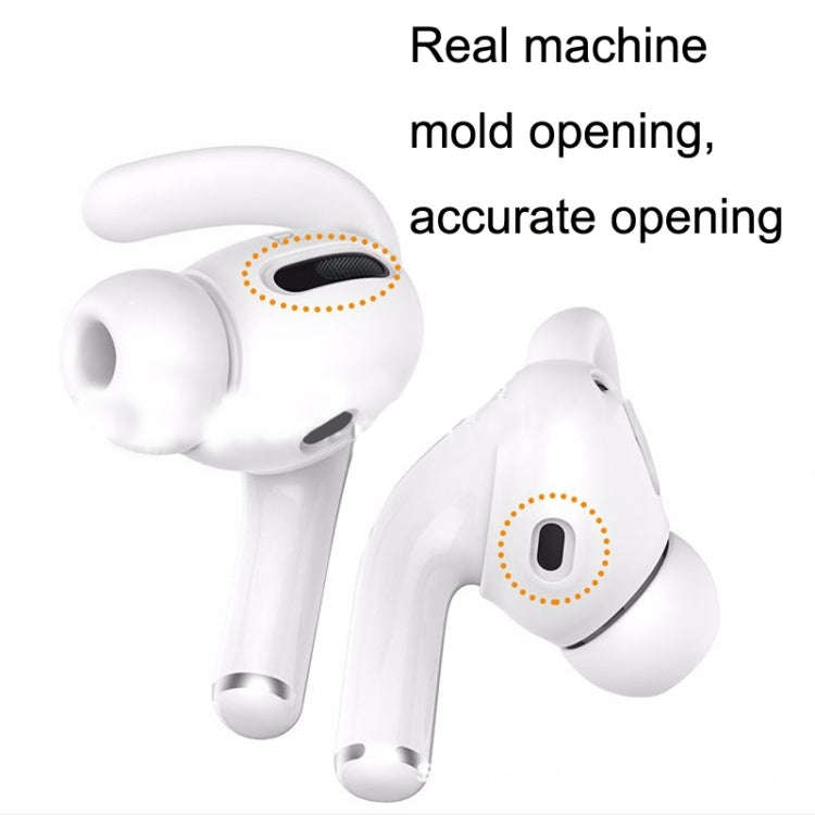 30PCS Ultra-thin Earphone Ear Caps For Apple Airpods Pro, With Ear Hooks