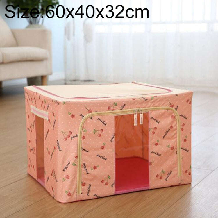 Folding Storage Box Non Woven Fabric With Zipper Moisture-proof Clothes Storage Box, 44L 50x40x22...