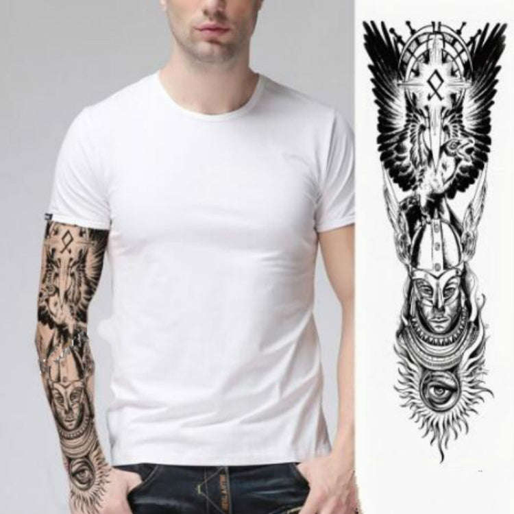 Large Arm Sleeve Waterproof Temporary Tattoo Sticker