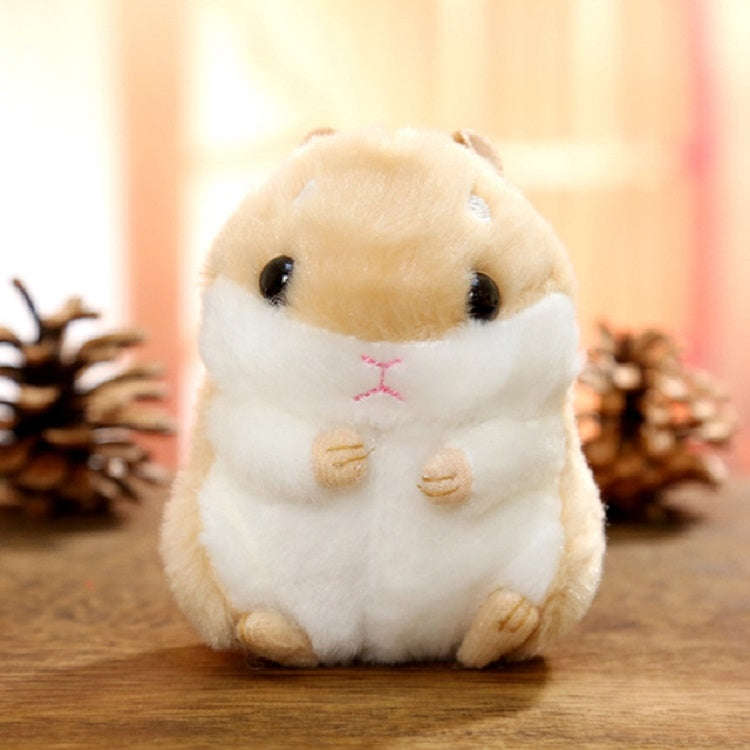 Cute Hamster Keychain Bag Pendant Plush Doll