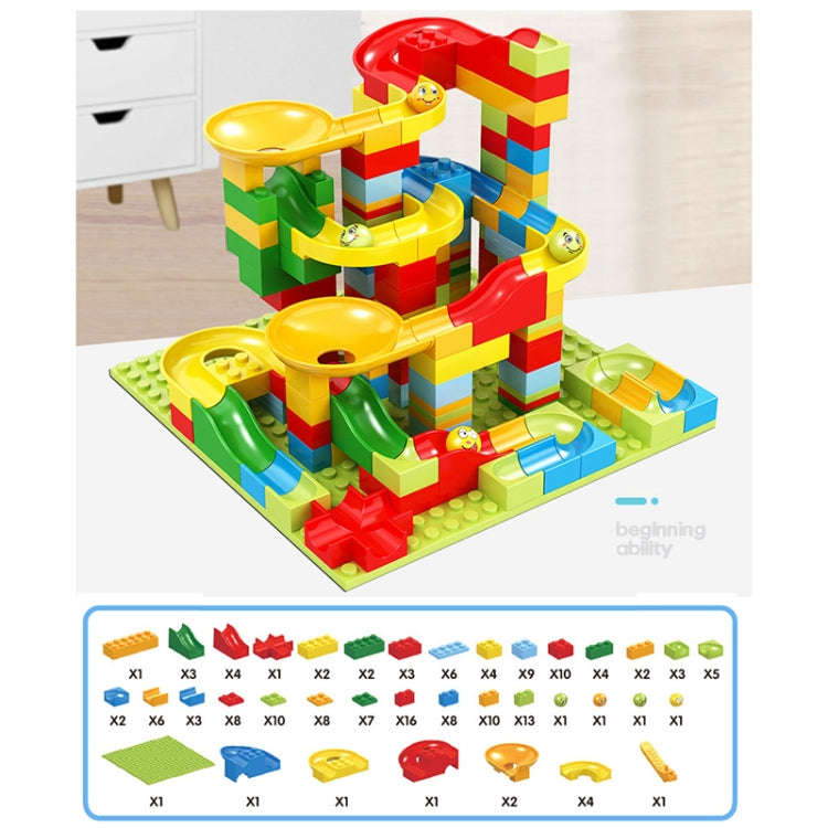Creative Intelligence Educational Learning Toys DIY Small Particle Slide Building Blocks, 165 PCS...