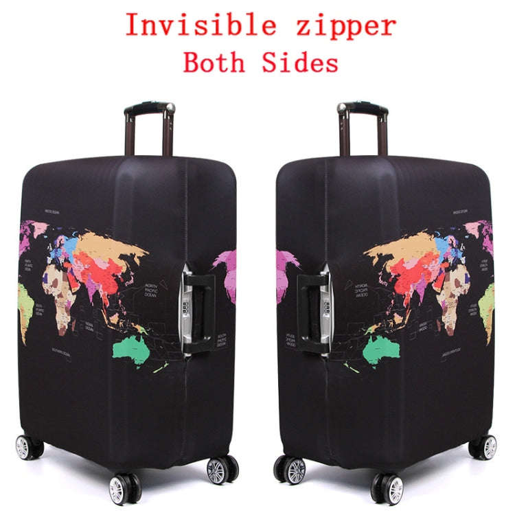 Travel Luggage Cover Suitcase Dustproof Scratch-proof Protection Elastic Sleeve, S Size 19 to 21 ...