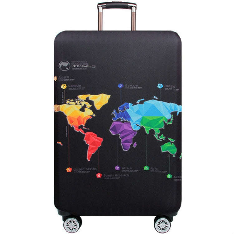 Travel Luggage Cover Suitcase Dustproof Scratch-proof Protection Elastic Sleeve, S Size 19 to 21 ...