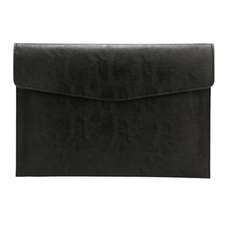 PU Leather Litchi Pattern Sleeve Case For 14 Inch Laptop, Style:, Single Bag (Light Brown), Singl...