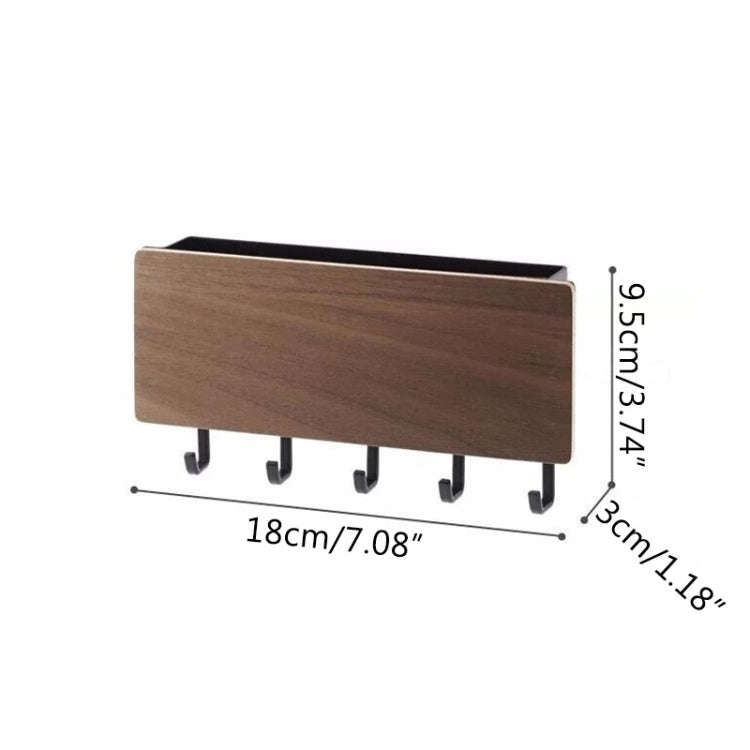 Punch-free Wall Key Hanger Multifunctional Hook Holder