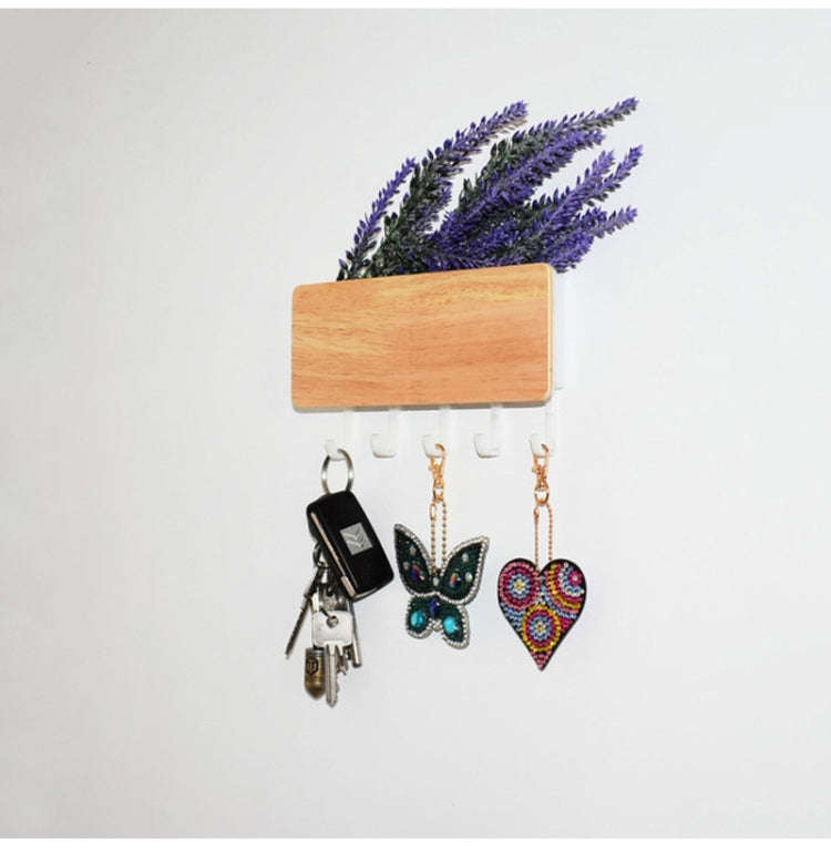 Punch-free Wall Key Hanger Multifunctional Hook Holder