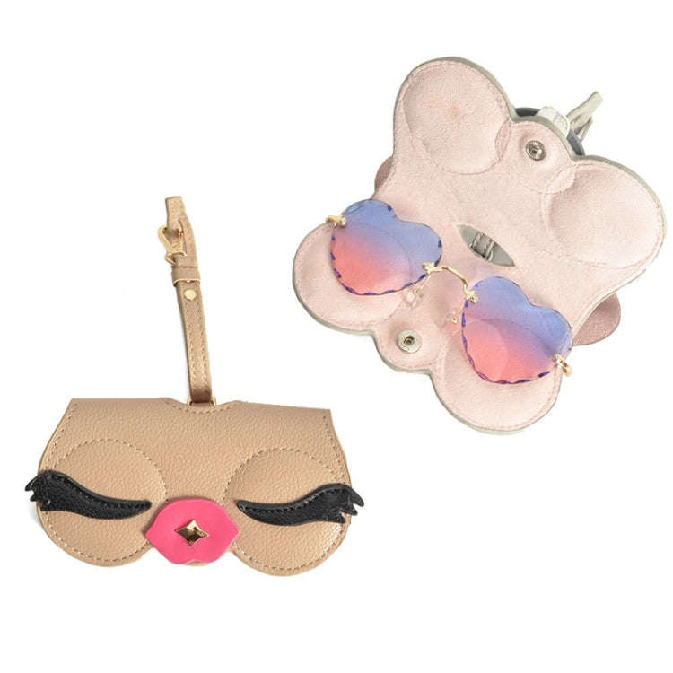 PU Sunglasses Bag Cute Quirky Sunglasses Box, Pineapple, Black Fox, Golden Star, Golden Moon, Sun...