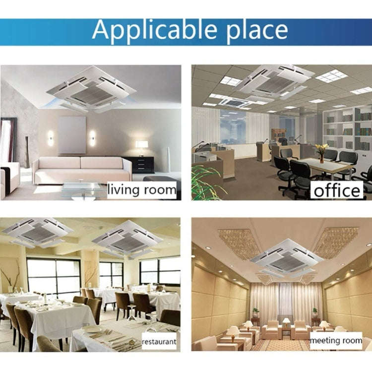 Single Piece Central Air Conditioning Wind Deflector Shield Air-Conditioning Anti Direct Blowing ...