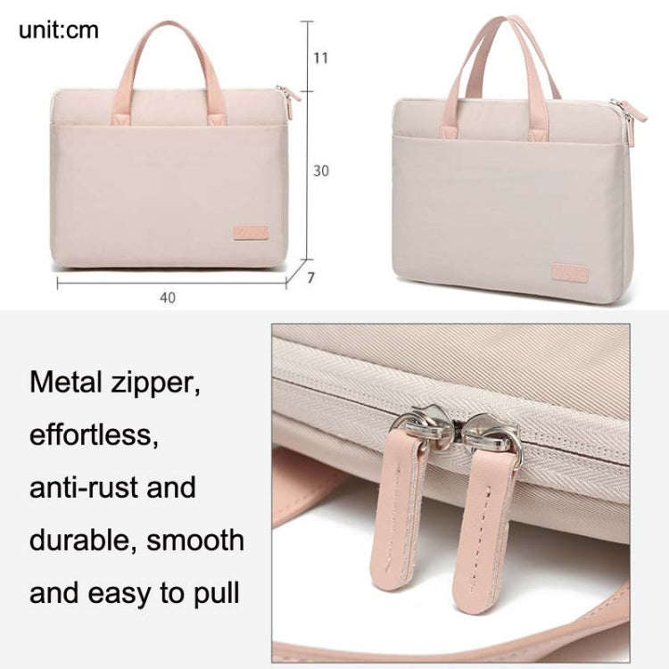 For MacBook 15.6-16.1 Inches MAHOO 10188 Ultra-Thin Hand Computer Bag Messenger Laptop Bag, Khaki...