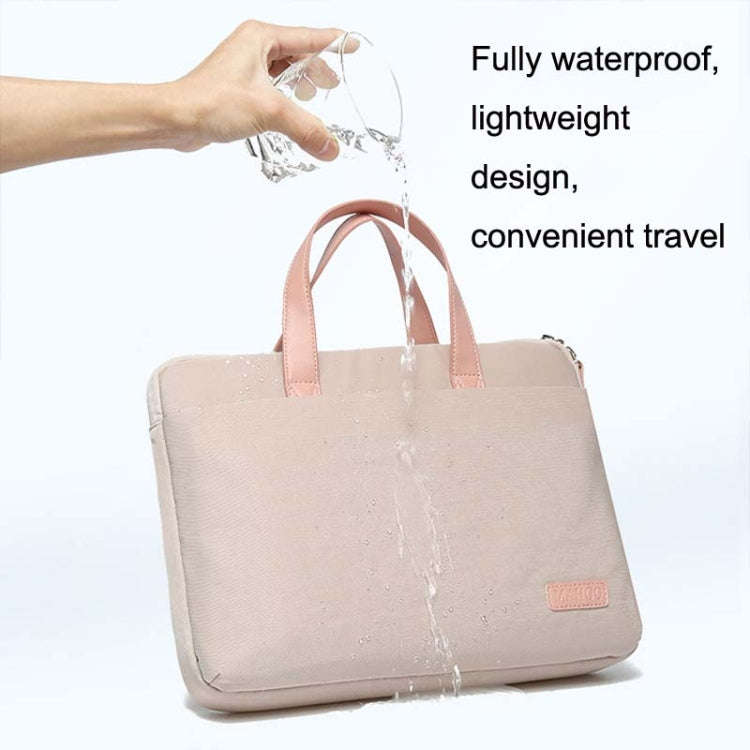 For MacBook 15.6-16.1 Inches MAHOO 10188 Ultra-Thin Hand Computer Bag Messenger Laptop Bag, Khaki...