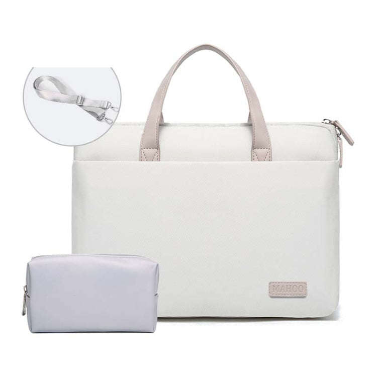 For MacBook 15.6-16.1 Inches MAHOO 10188 Ultra-Thin Hand Computer Bag Messenger Laptop Bag, Khaki...
