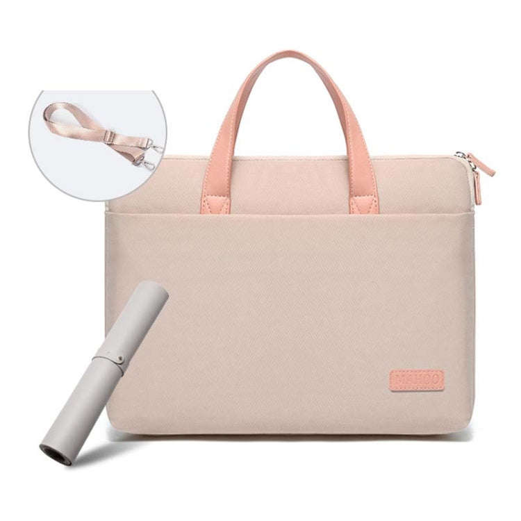 For MacBook 15.6-16.1 Inches MAHOO 10188 Ultra-Thin Hand Computer Bag Messenger Laptop Bag, Khaki...