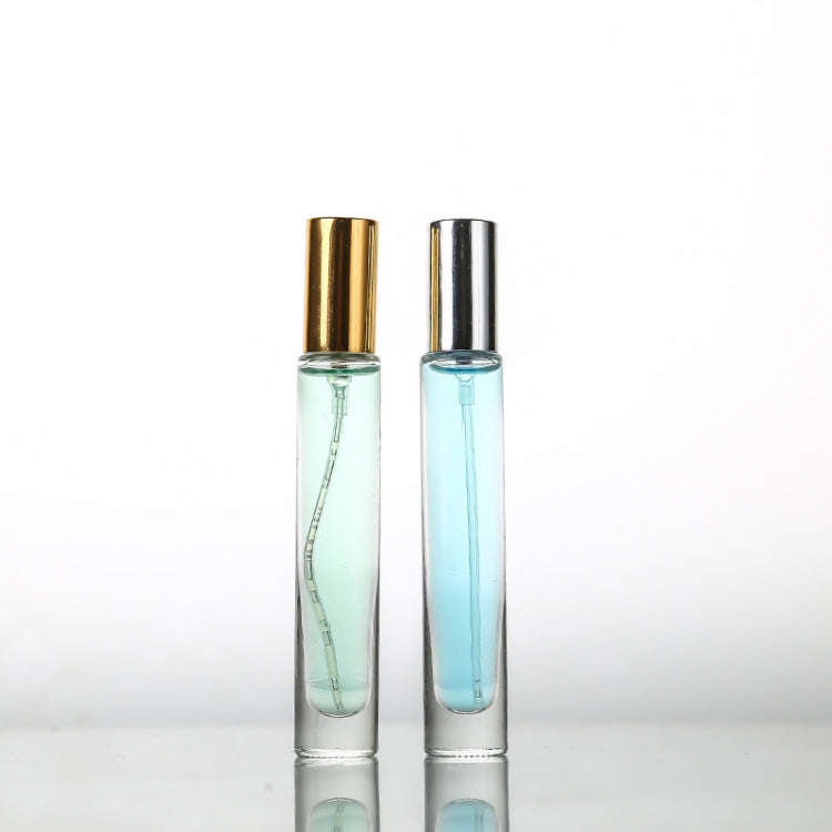 10 PCS Perfume Glass Bottle Transparent Glass Spray Empty Bottle Portable Sub-packing Travel Perf...