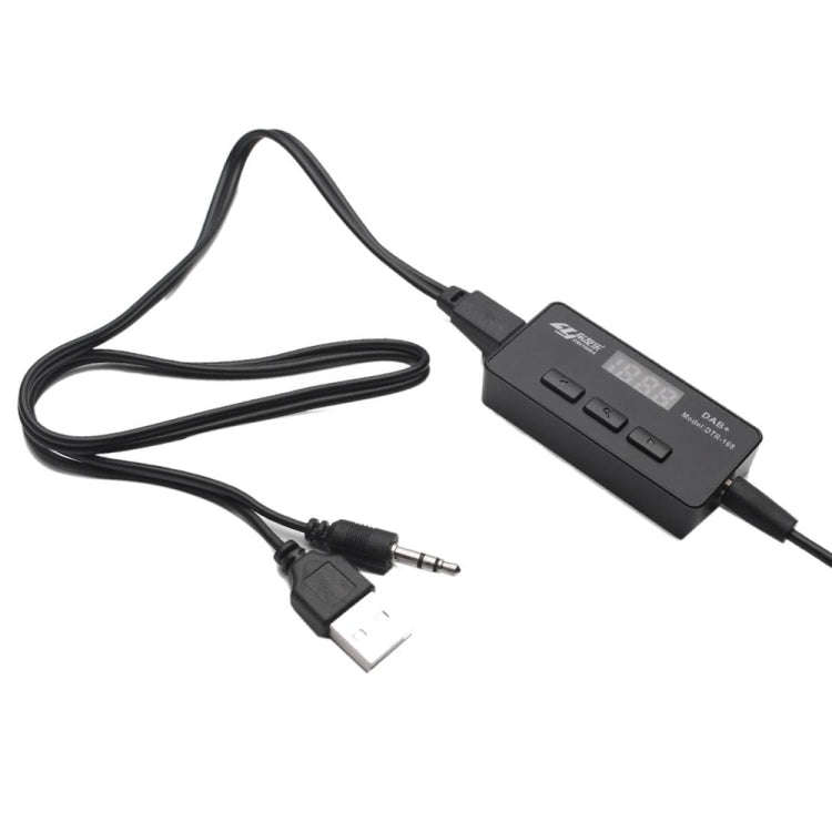 DAB+Digital Broadcasting Receiver Box Car DAB+Receiver Box with FM Forwarding, with FM Forwarding