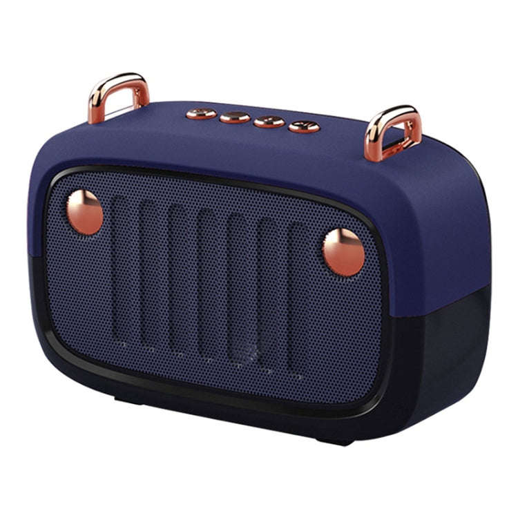 BS32D Wireless Bluetooth Speaker Cartoon Subwoofer Outdoor Card Portable Mini Speaker, Blue, Blac...
