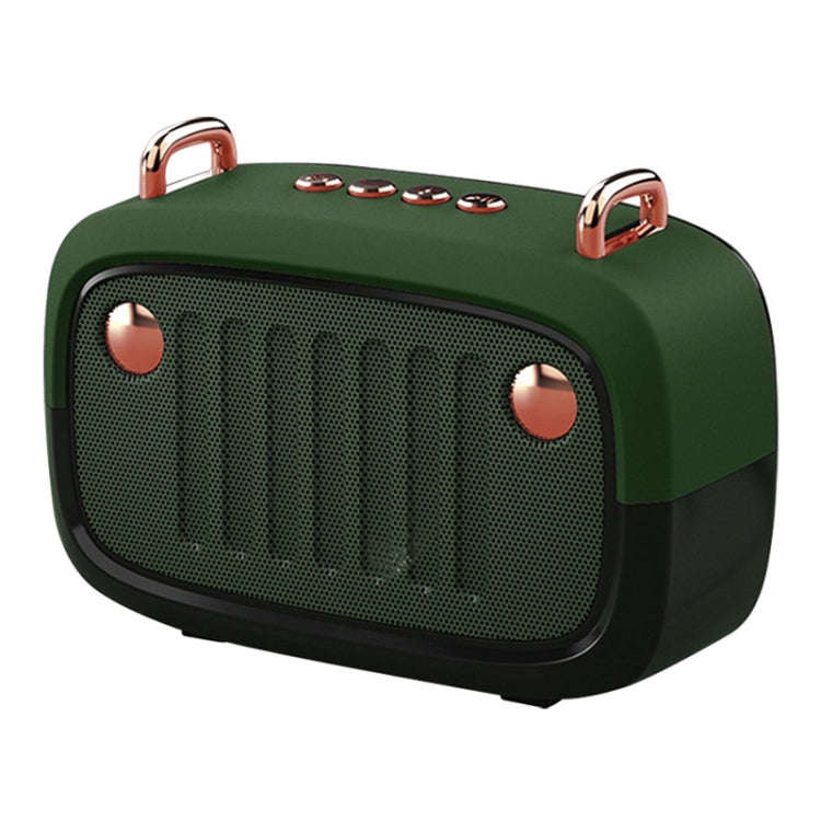 BS32D Wireless Bluetooth Speaker Cartoon Subwoofer Outdoor Card Portable Mini Speaker, Blue, Blac...