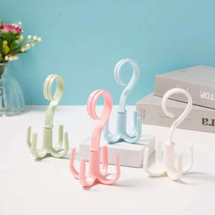 Rotatable Tie Belt Wardrobe Storage Hook, Tie Belt Hook
