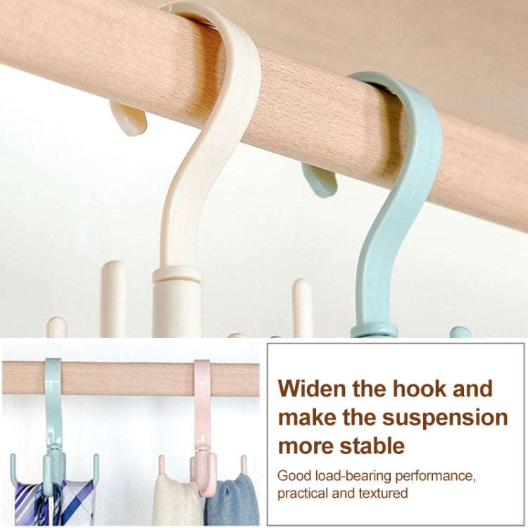 Rotatable Tie Belt Wardrobe Storage Hook, Tie Belt Hook