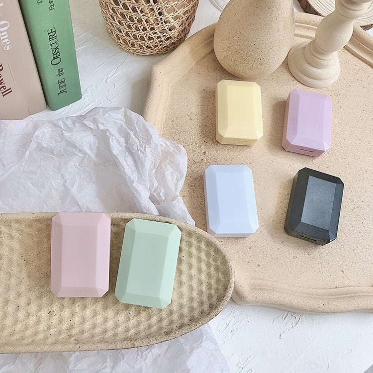 2pcs Contact Lens Case Simple Mini Push-type Double Box Contact Lens Case Random Colour, 2 PCS Co...