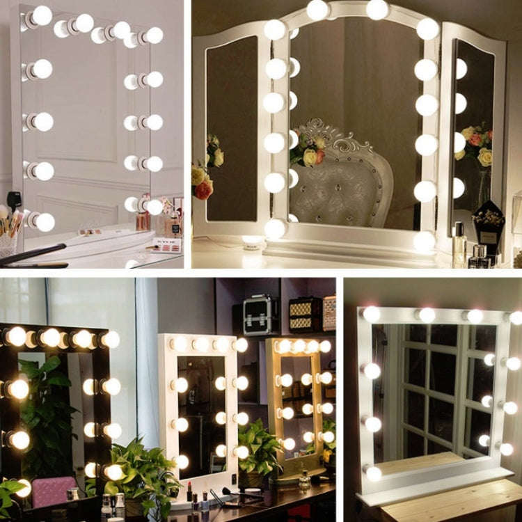 Mirror Front Light Dimmable Makeup Mirror USB Touch Control Light, 2 LEDs, 6  LEDs, 10  LEDs, 14 ...