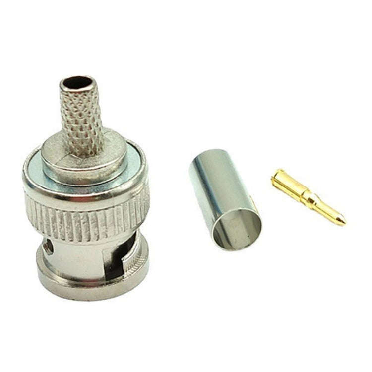 5pcs Cold Pressed BNC Plug Wiring Head, 58, 59, 60