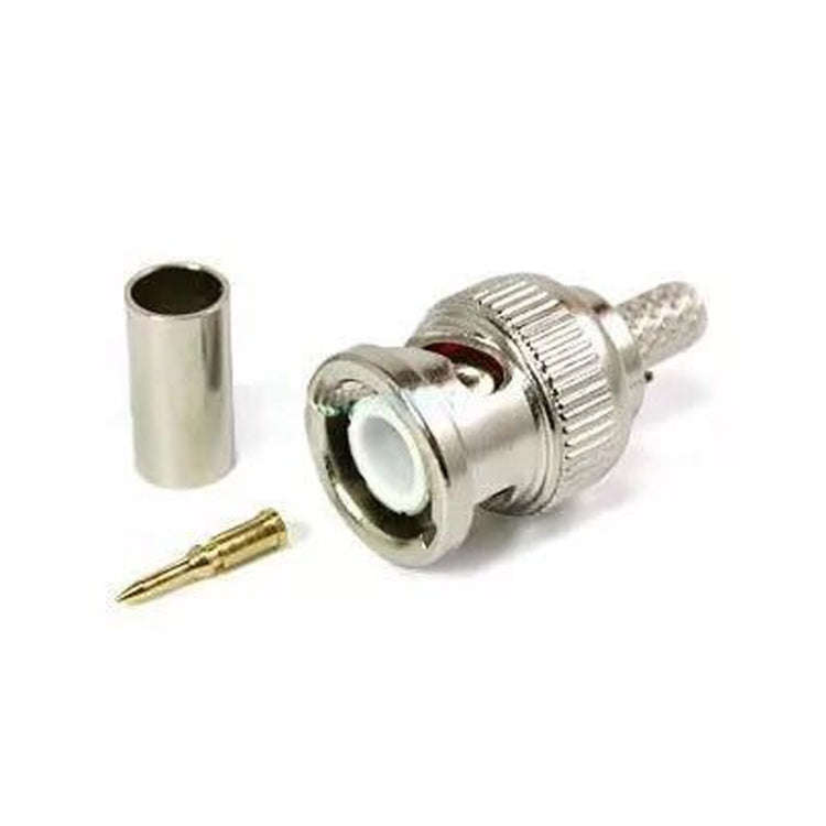 5pcs Cold Pressed BNC Plug Wiring Head, 58, 59, 60