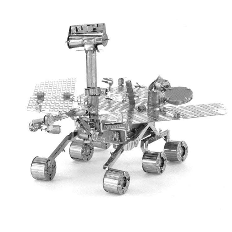 3 PCS 3D Metal Assembly Model DIY Puzzle, Kepler Telescope, Lunar Module, Space Shuttle, Mars Pro...