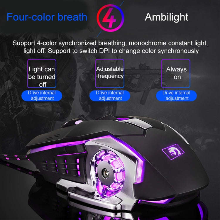 618 Internet Cafe Game Manipulator Keyboard and Mouse Set, Cable Length: 1.6m, Black, Silver White