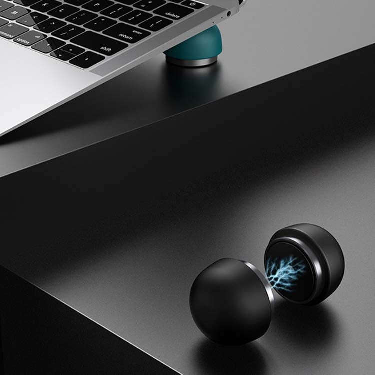 Creative Laptop Compact Portable Invisible Mushroom Stand Desktop Heightening Fan Heater Shelf, B...