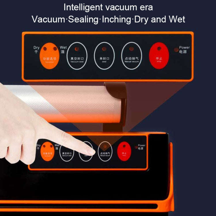 Household Food Machinery Vacuum Packaging Machine Nylon Composite Texture Vacuum Bag Sealing Mach...