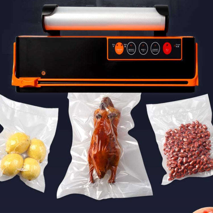 Household Food Machinery Vacuum Packaging Machine Nylon Composite Texture Vacuum Bag Sealing Mach...