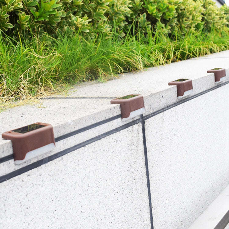 Solar Railing Light Staircase Light Outdoor Waterproof LED Step Light Garden Decoration Landscape...