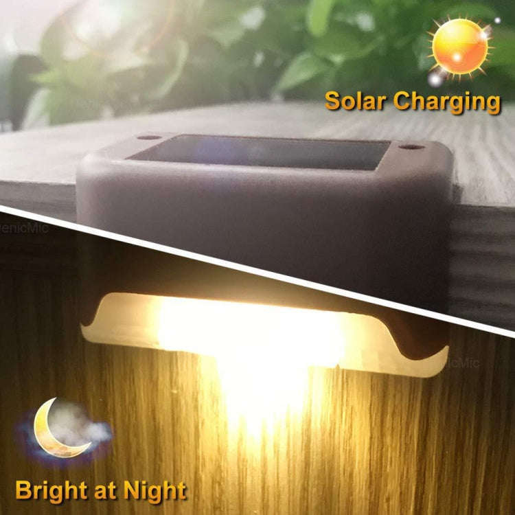 Solar Railing Light Staircase Light Outdoor Waterproof LED Step Light Garden Decoration Landscape...