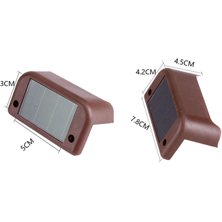 Solar Railing Light Staircase Light Outdoor Waterproof LED Step Light Garden Decoration Landscape...