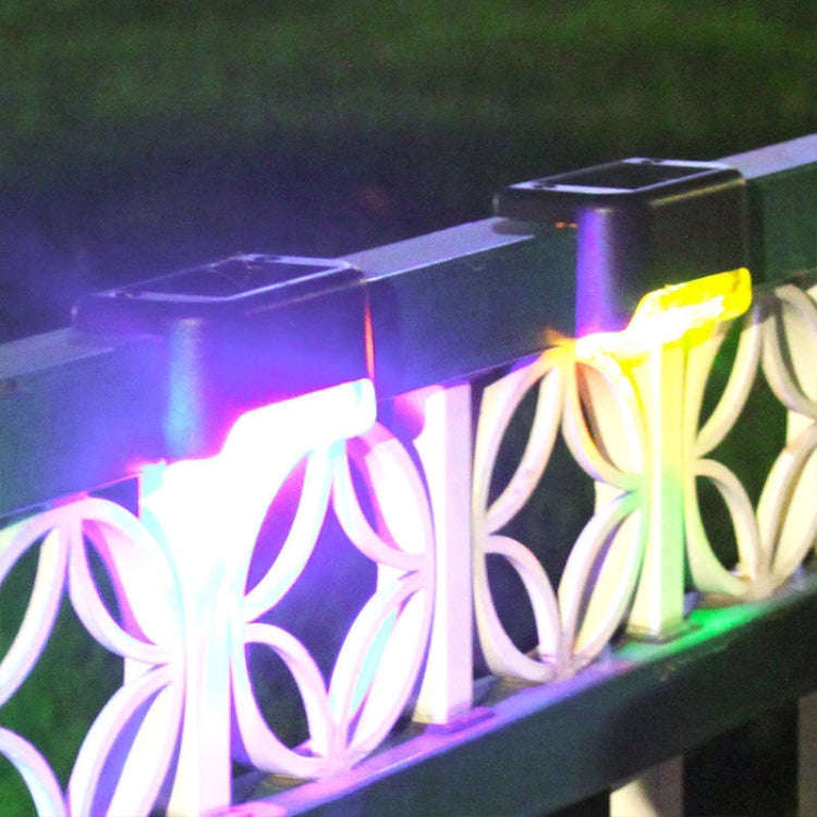 Solar Railing Light Staircase Light Outdoor Waterproof LED Step Light Garden Decoration Landscape...