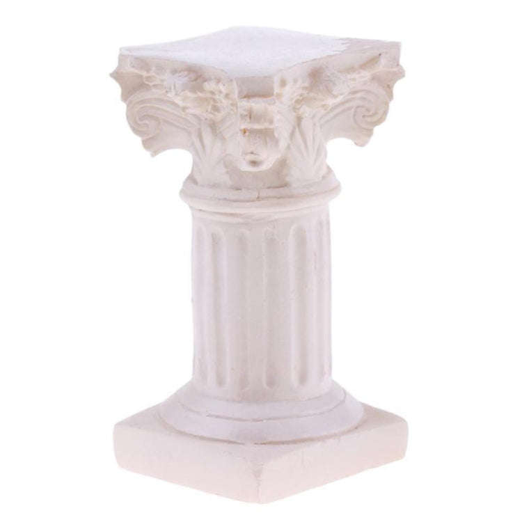 For Garden Diorama Yard Scenery Decor Resin Roman Column Pillar Model, Roman Column