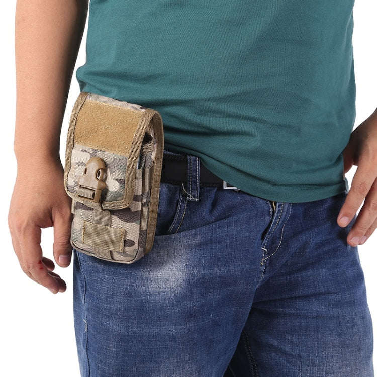 Multifunctional Molle System Waist Bag Outdoor Running Pockets for Mobile Phone under 5.5 inch, 2...