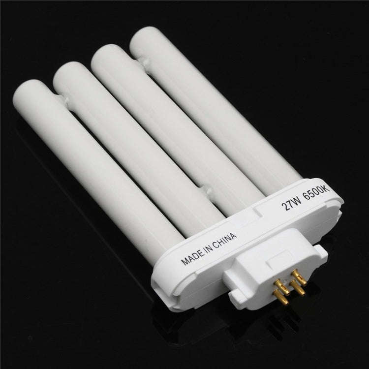 4 Rows Light Bulb 27W 6500K 4PinTube Compact Fluorescent Light Tube Energy Saving Lamp Bulb Tube ...