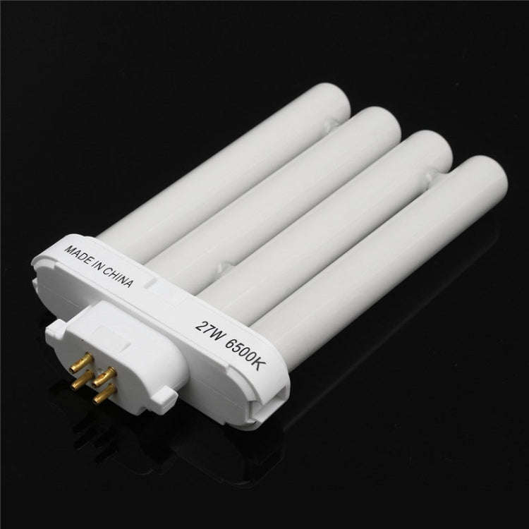 4 Rows Light Bulb 27W 6500K 4PinTube Compact Fluorescent Light Tube Energy Saving Lamp Bulb Tube ...