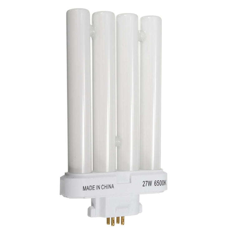 4 Rows Light Bulb 27W 6500K 4PinTube Compact Fluorescent Light Tube Energy Saving Lamp Bulb Tube ...