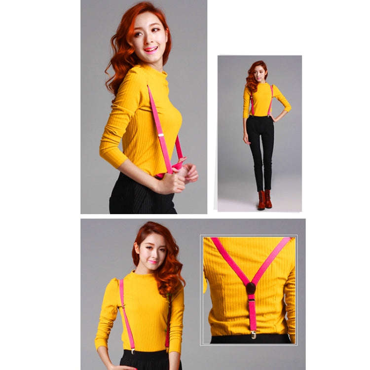 Candy-colored Stretch Polyester Adjustable Shoulder Strap Clip