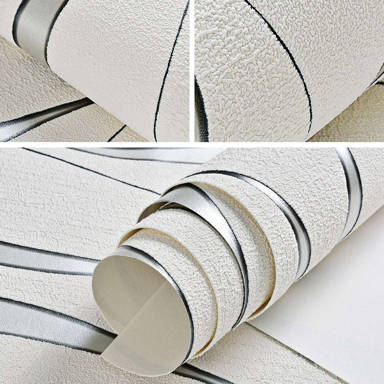 Simple 3D Water Ripple Non-woven Wallpaper Home Decoration Wall Paper