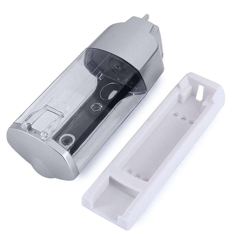 Wall-mounted Plastic Manual Single-head Soap Box Hotel Soap Dispenser, Matt, Plating