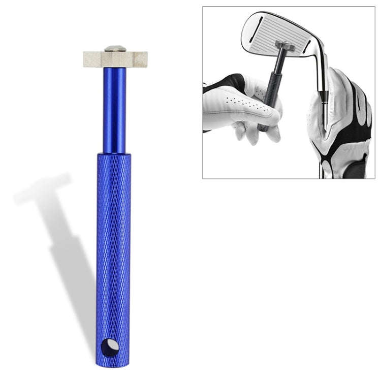 Golf Grooving Head Sharpening Strong Wedge Alloy Tool, Sharpening Tool Blue, Sharpening Tool Blac...