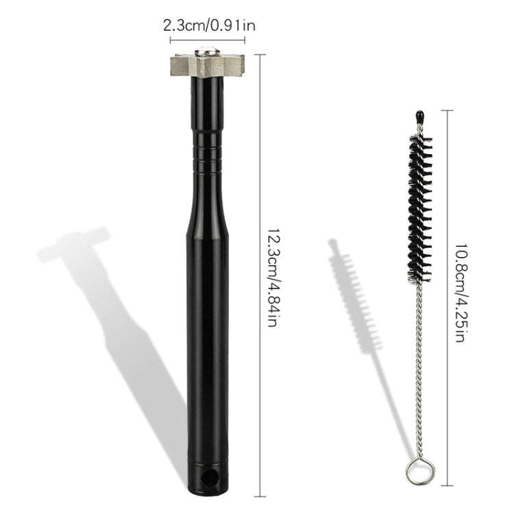 Golf Grooving Head Sharpening Strong Wedge Alloy Tool, Sharpening Tool Blue, Sharpening Tool Blac...