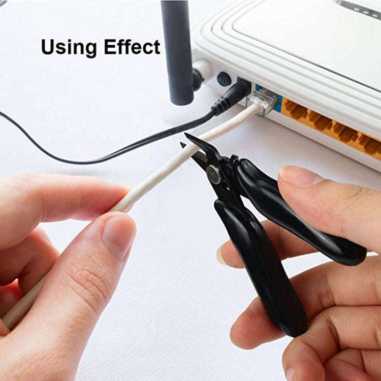 3.5 Inch Diagonal Pliers Mini Wire Cutter Small Soft Cutting Electronic Handle Pliers, 3.5 Inch P...