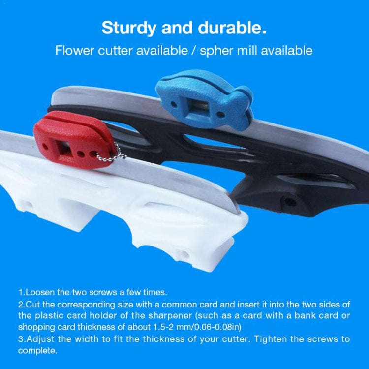 Portable Sander Knife Sharpener for Skate Shoes, Dinas Sharpener Red, Dinas Sharpener Green, Dina...